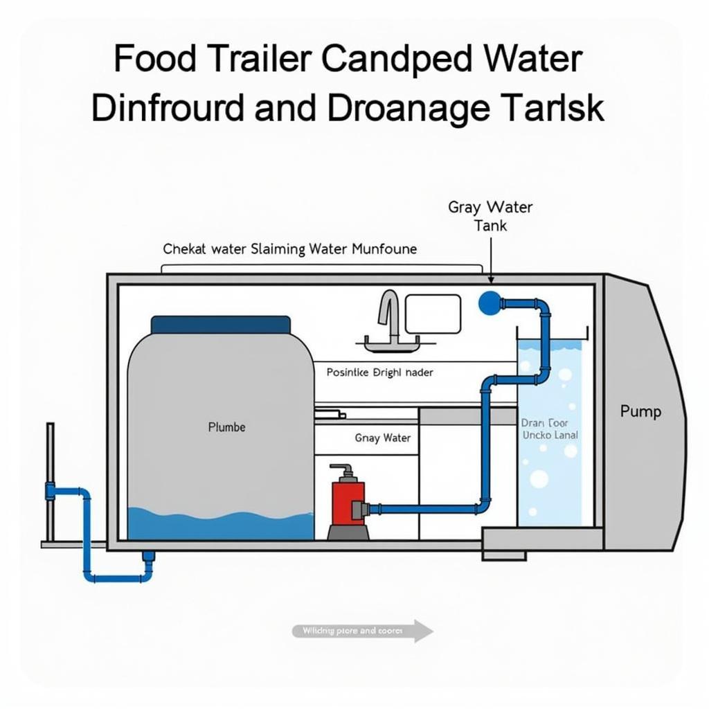 Food Trailer Water and Drainage Setup