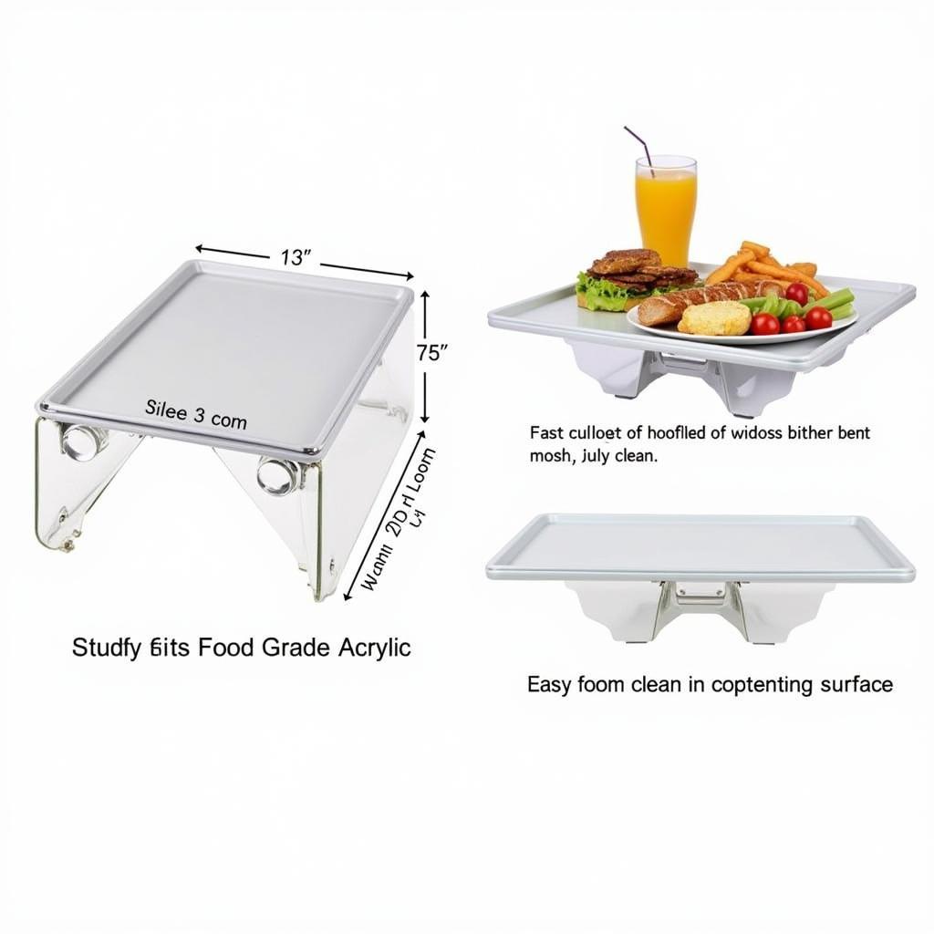 Food Tray Holder Features: Size, Stability, Material