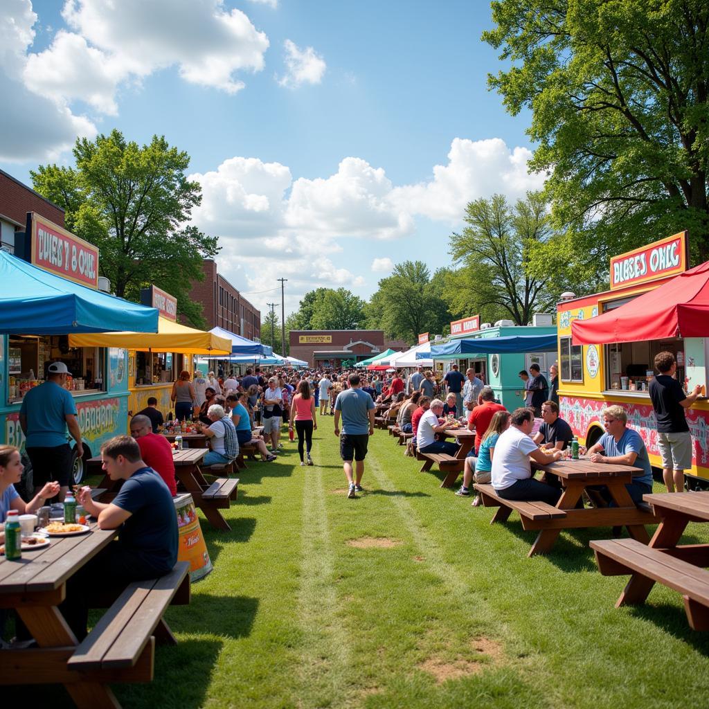 Food Truck Catering at a Springfield MO Event