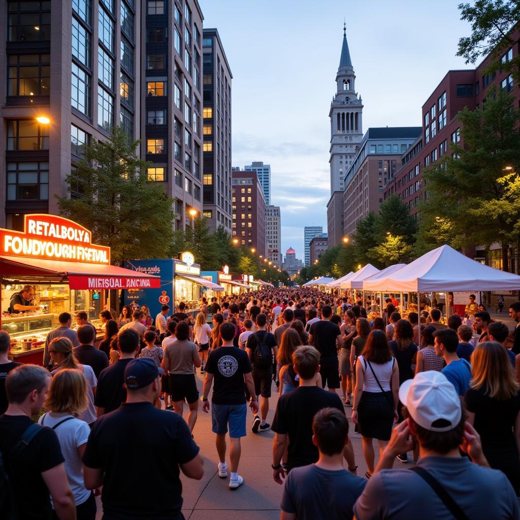 Food Truck Festival in Minneapolis