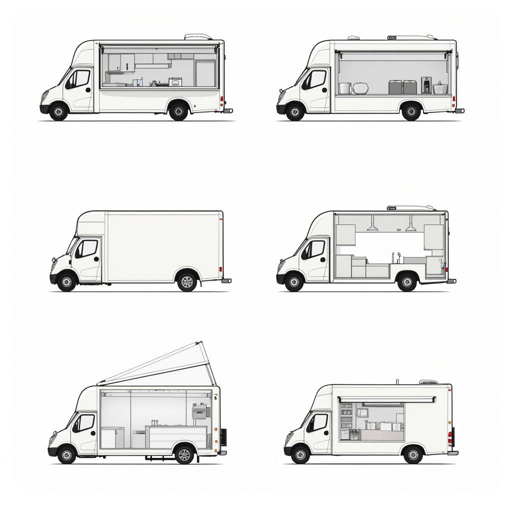 Optimal Kitchen Layouts for Food Truck Freightliners