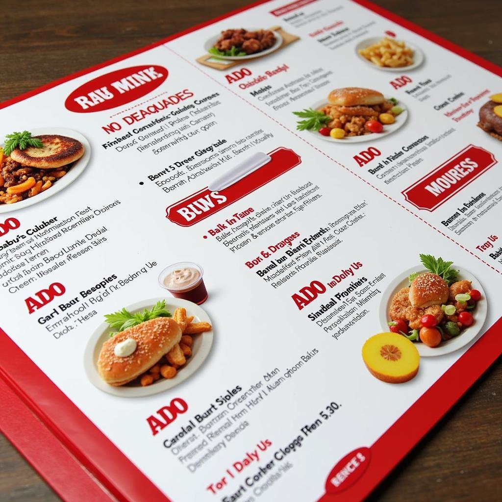 Food Truck Menu Design Best Practices