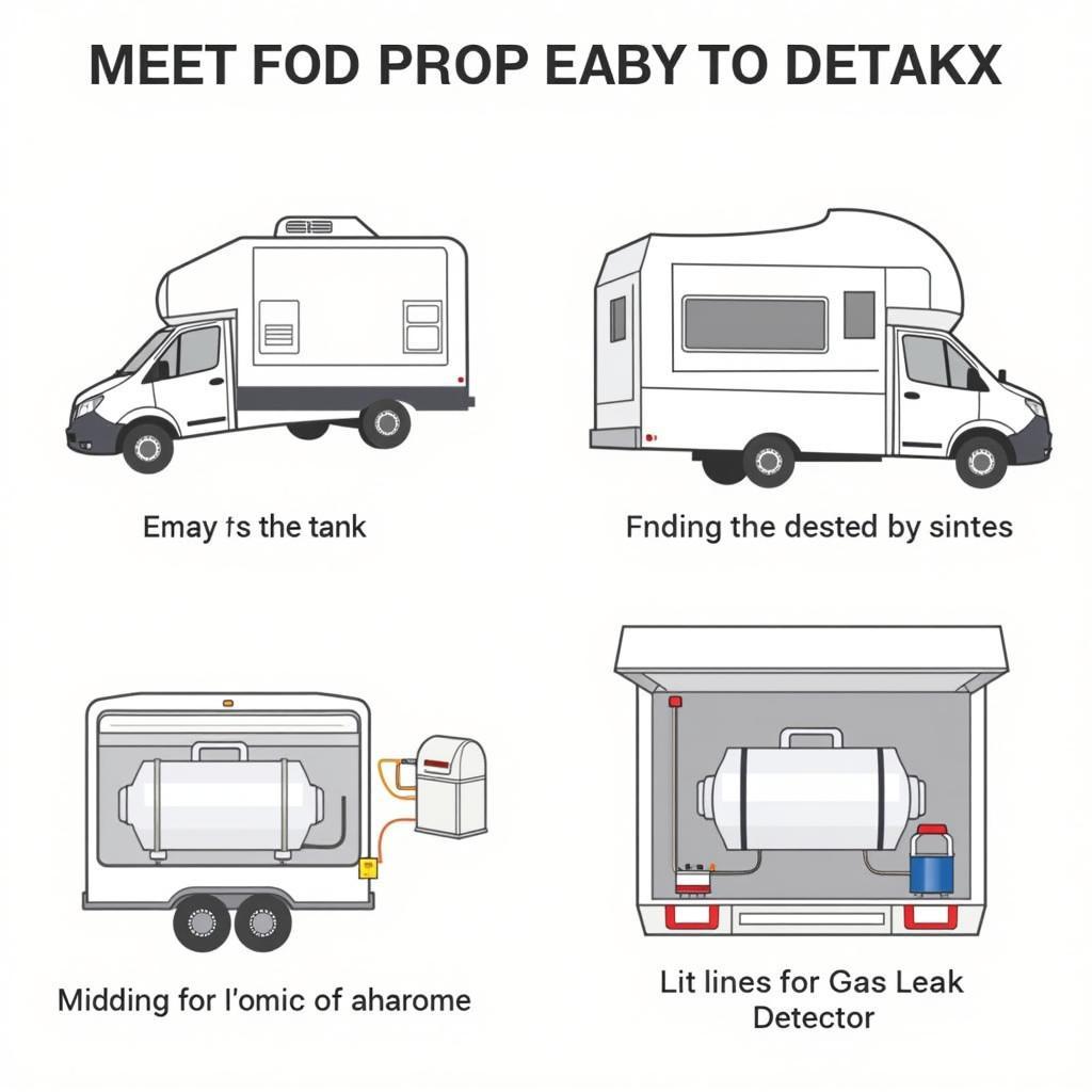 Food Truck Propane Tank Installation