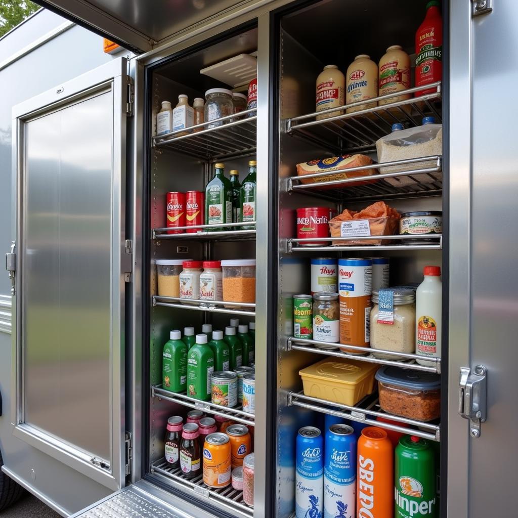 Food Truck Refrigeration Solutions: Exploring different refrigeration options for maintaining food safety and quality in a mobile kitchen.