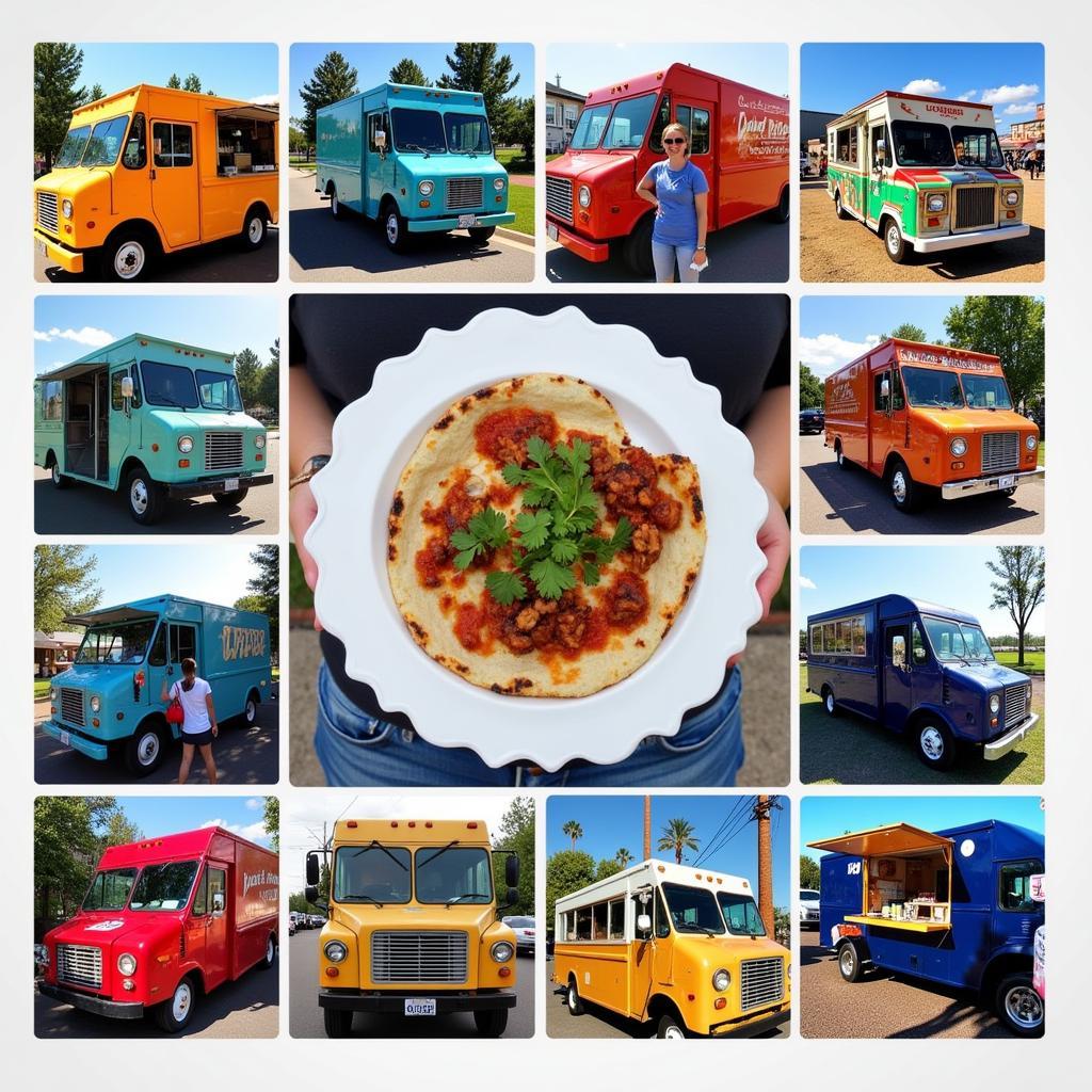 Food trucks in Boulder, Colorado offer a diverse selection of cuisines.