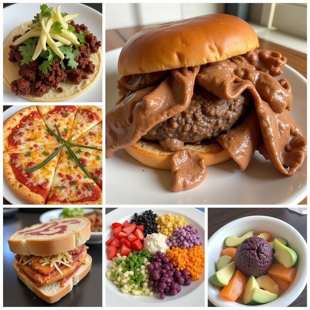 Diverse cuisine from food trucks in Lawton, OK
