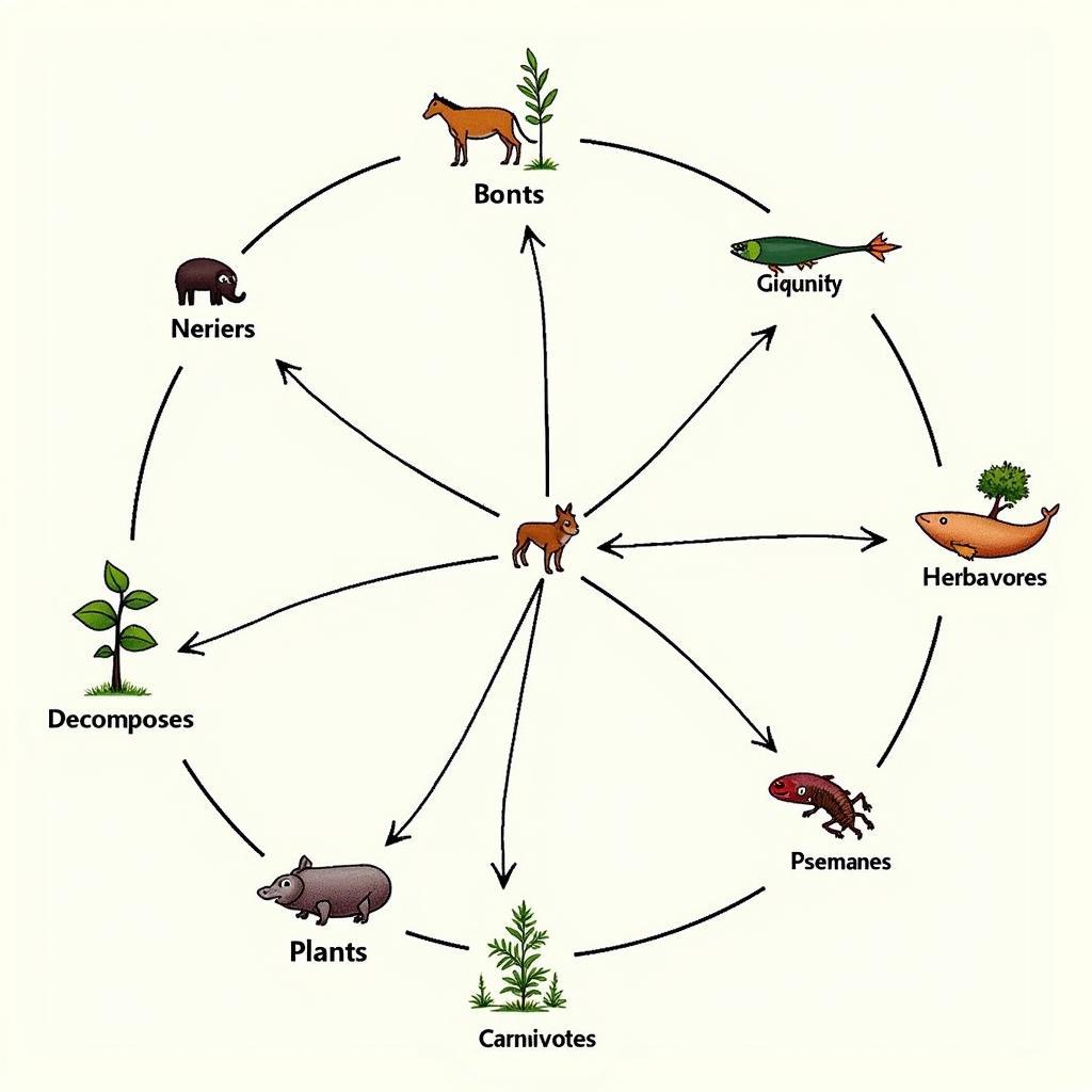 Food Web Diagram Example