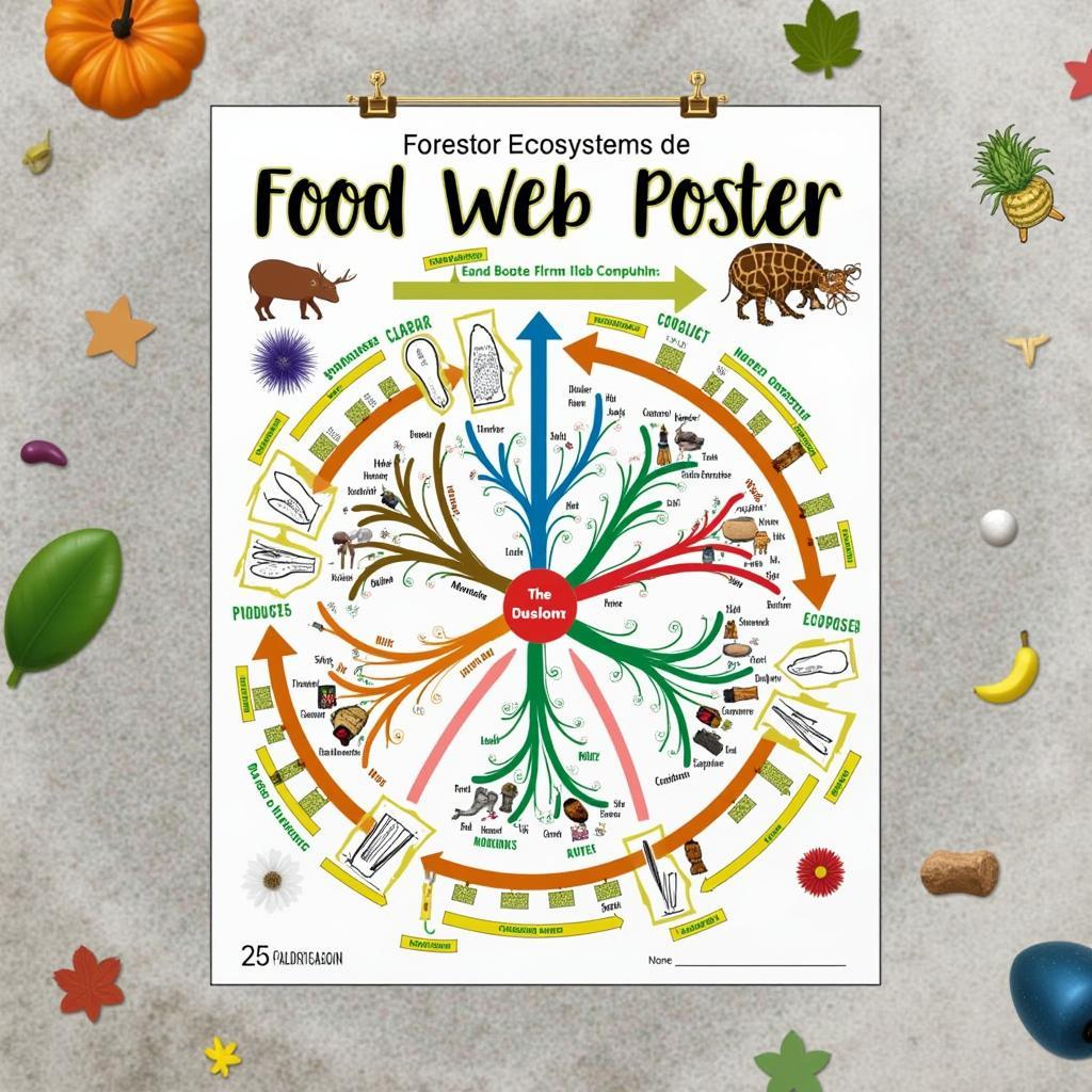 Example of a Food Web Poster Project