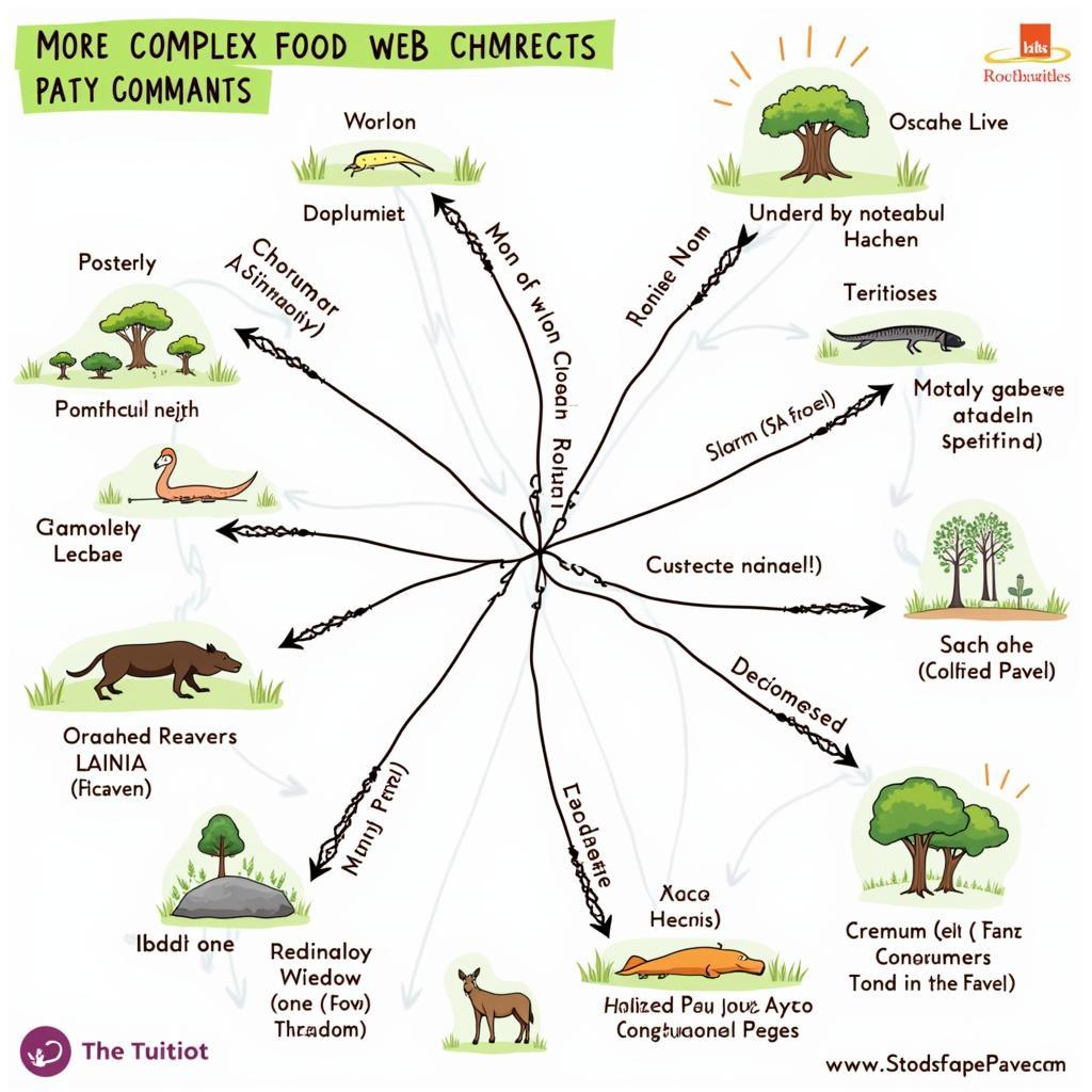 Example of a Food Web Worksheet