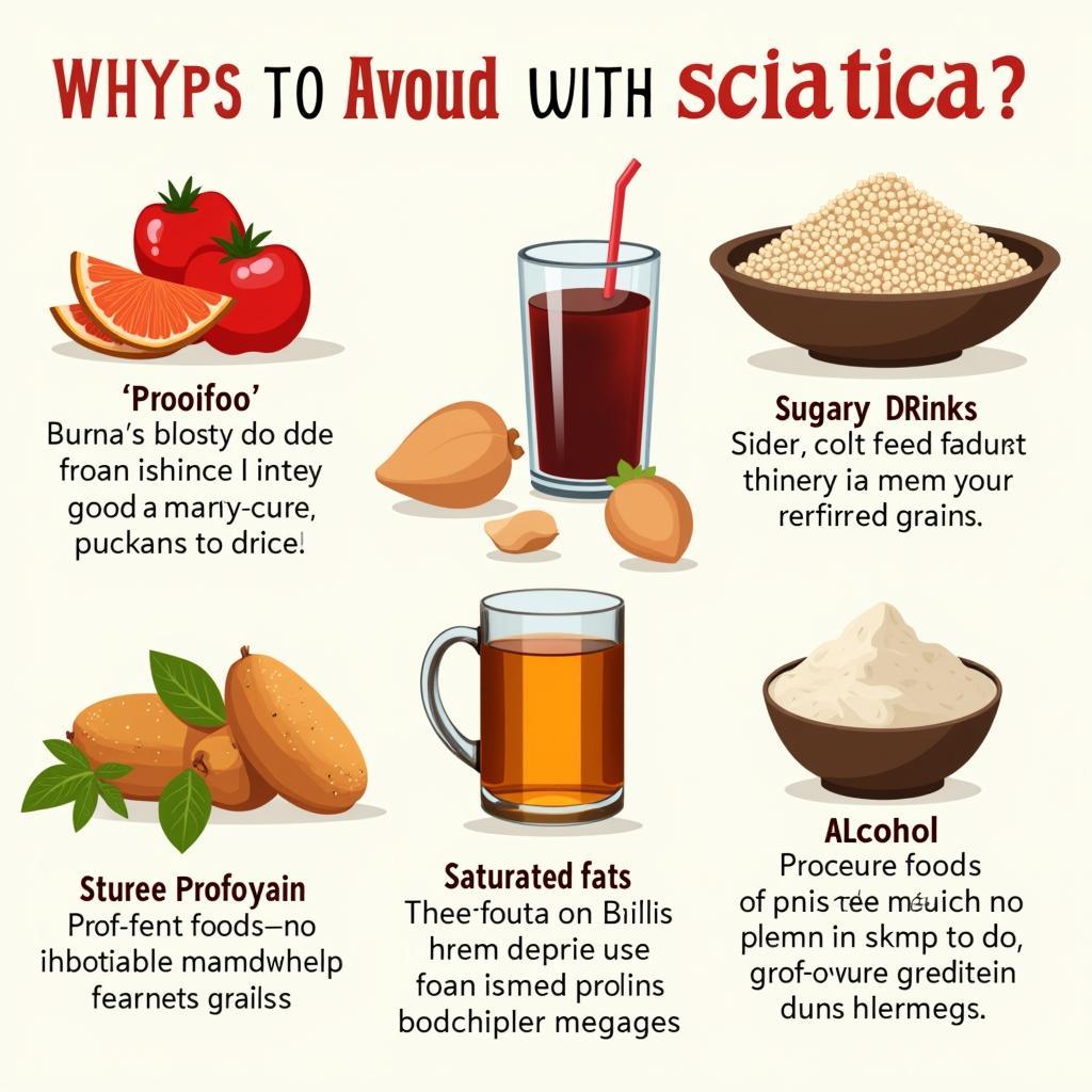 Foods to Avoid with Sciatica