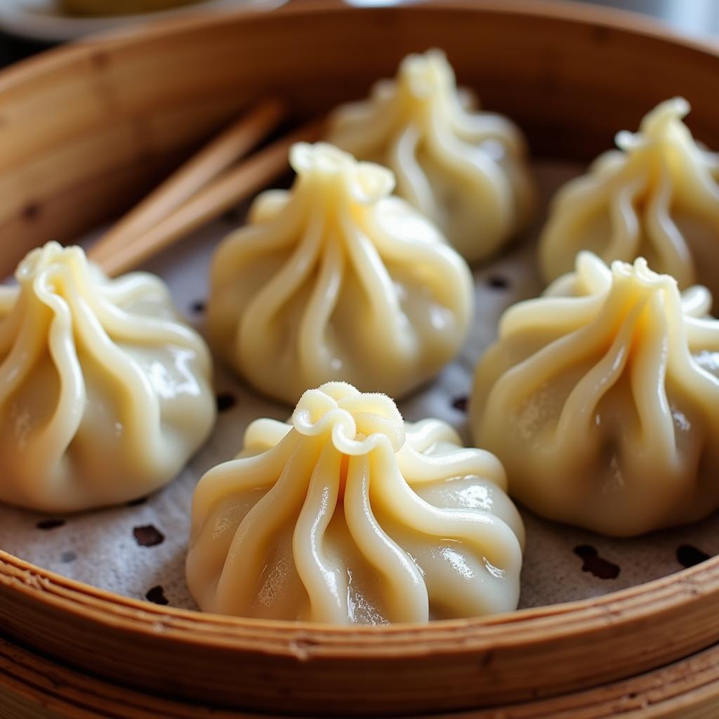 Steamed dumplings, a must-try Chinese food delivery item in Framingham, MA