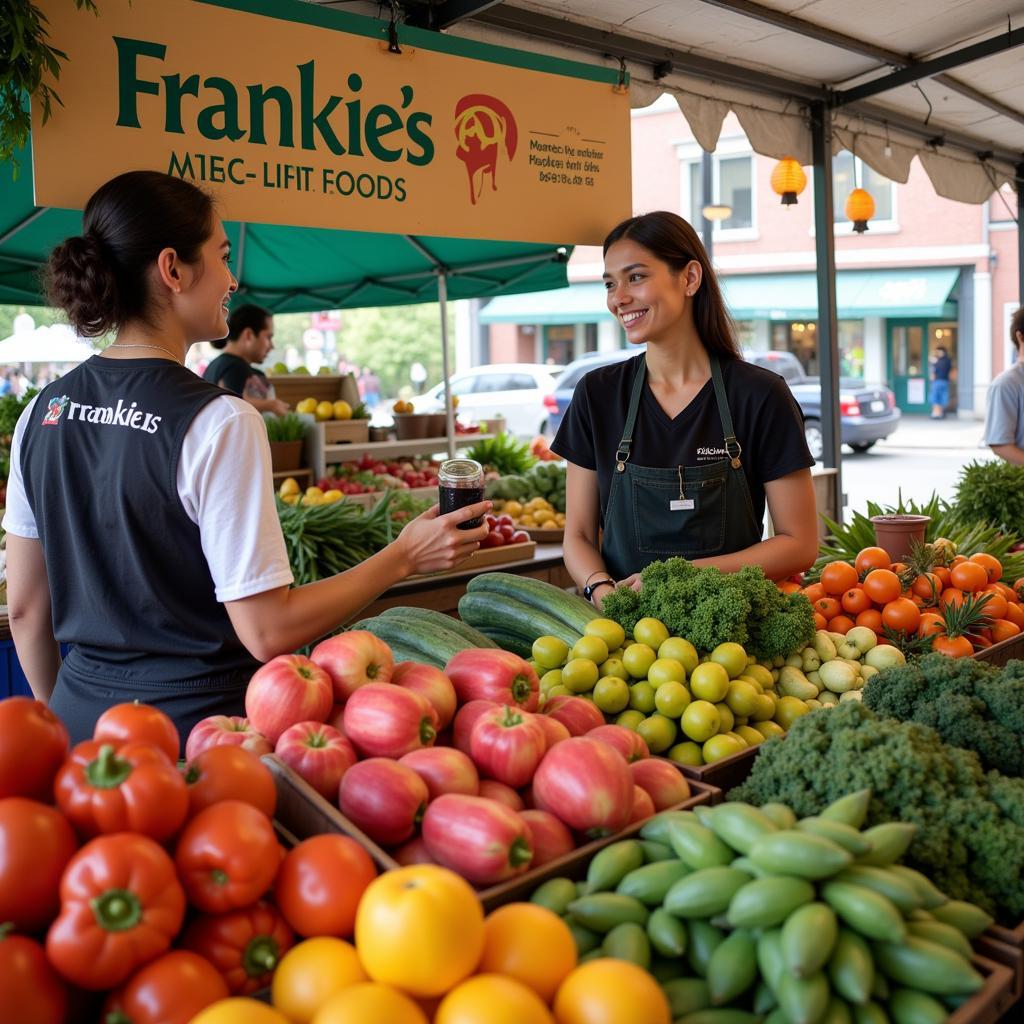 Frankie's Fresh Foods at the Farmers Market