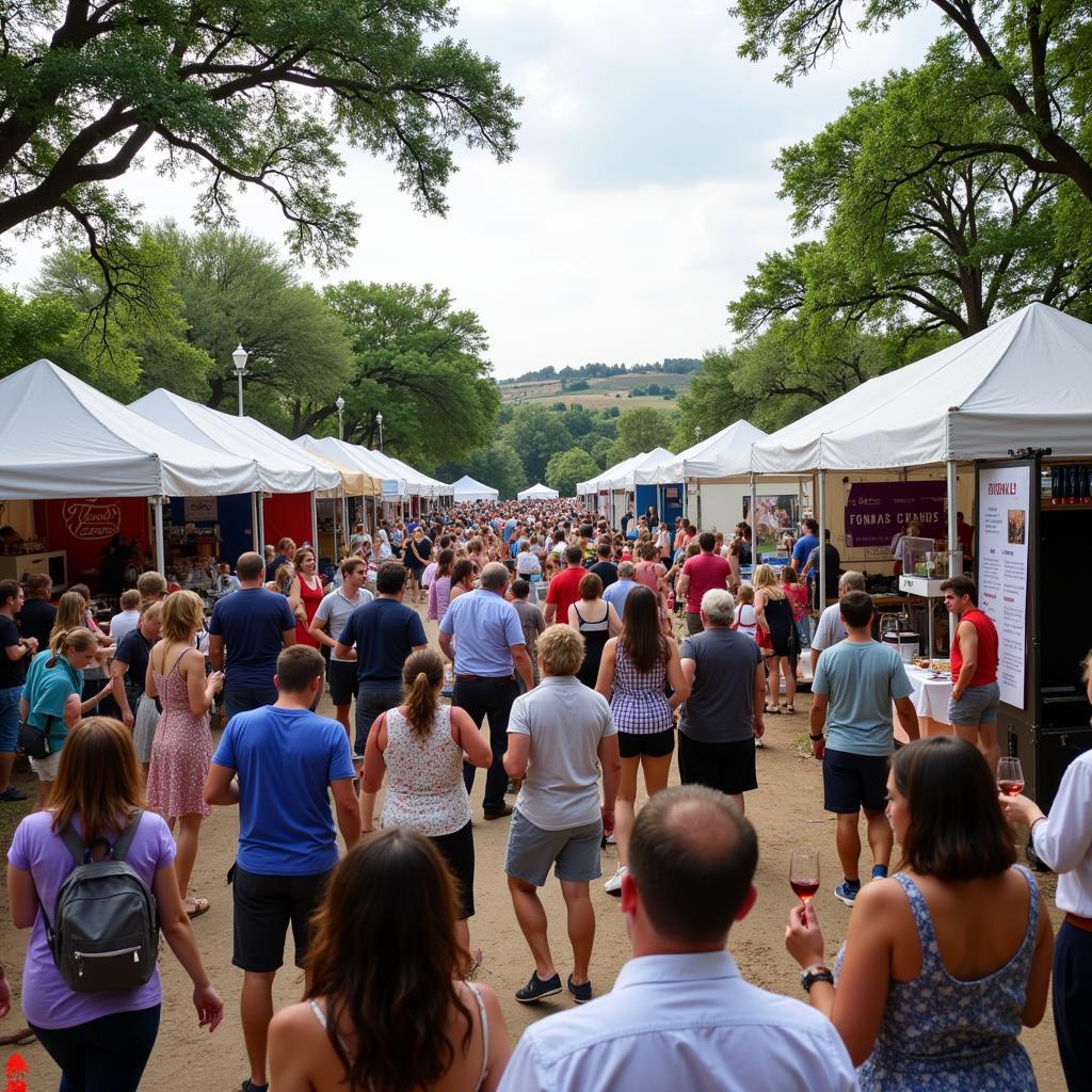 Fredericksburg Food and Wine Festival in Texas Hill Country