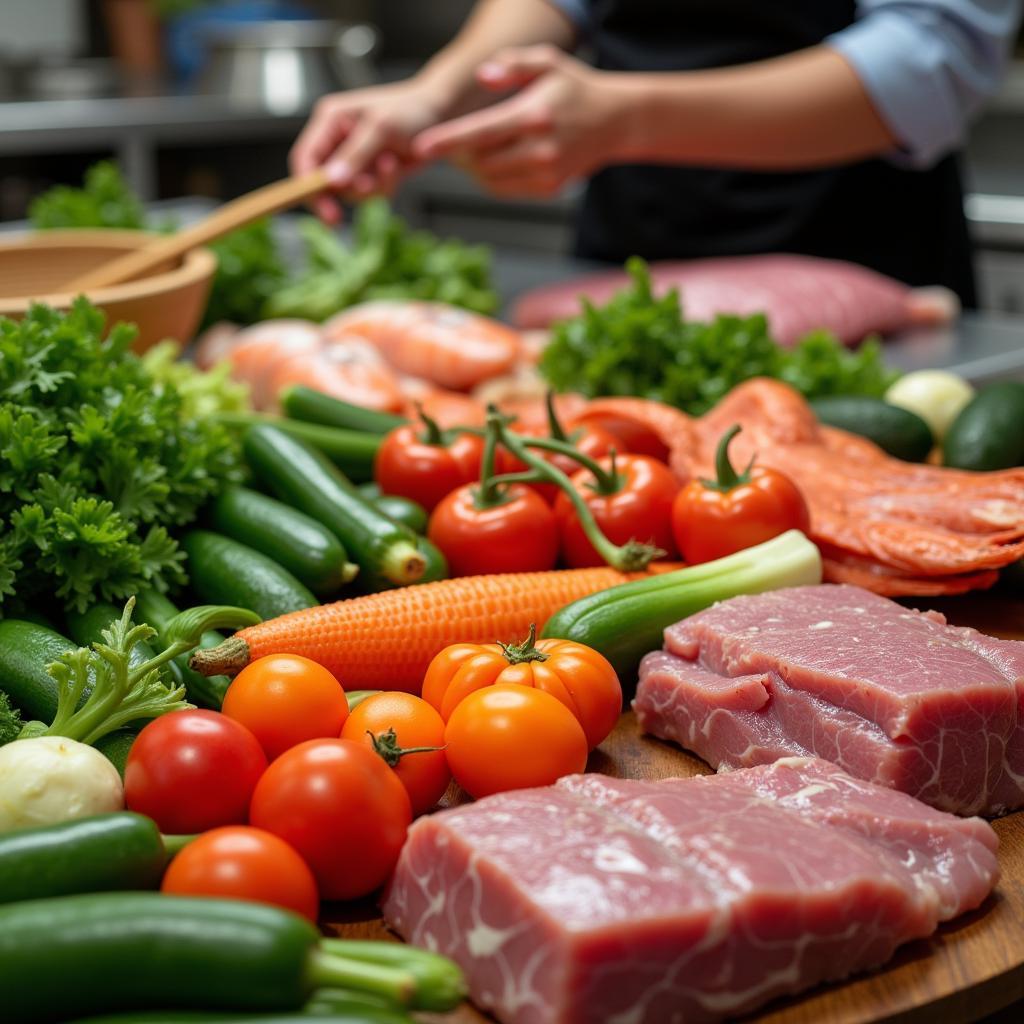 Fresh Ingredients in Chinese Cooking