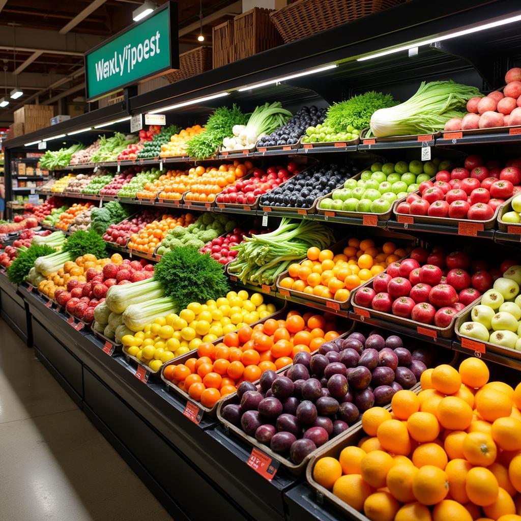 Vibrant Display of Fresh Produce at Food Depot Dublin GA