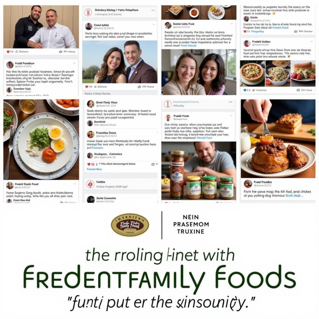 Engaged Community Interacting with Freund Family Foods