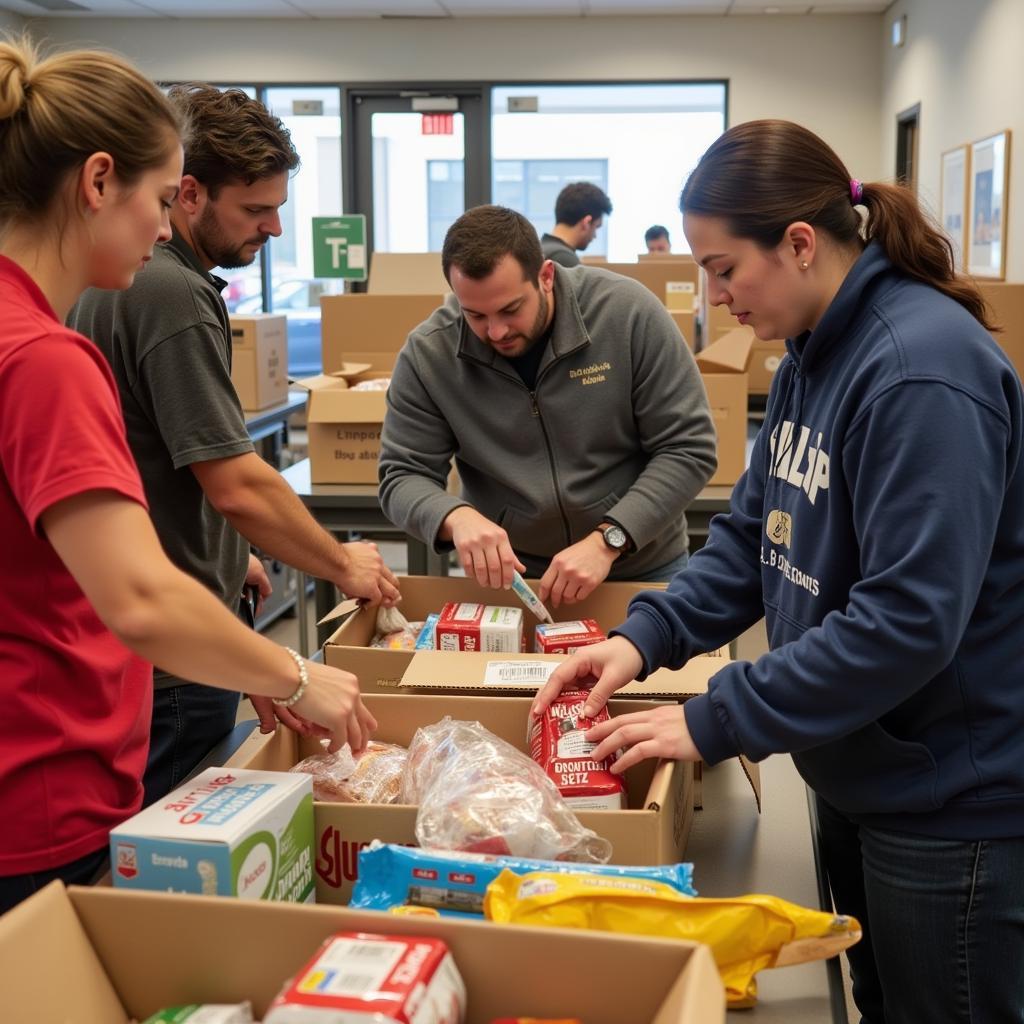 Frisco Food Bank Volunteers