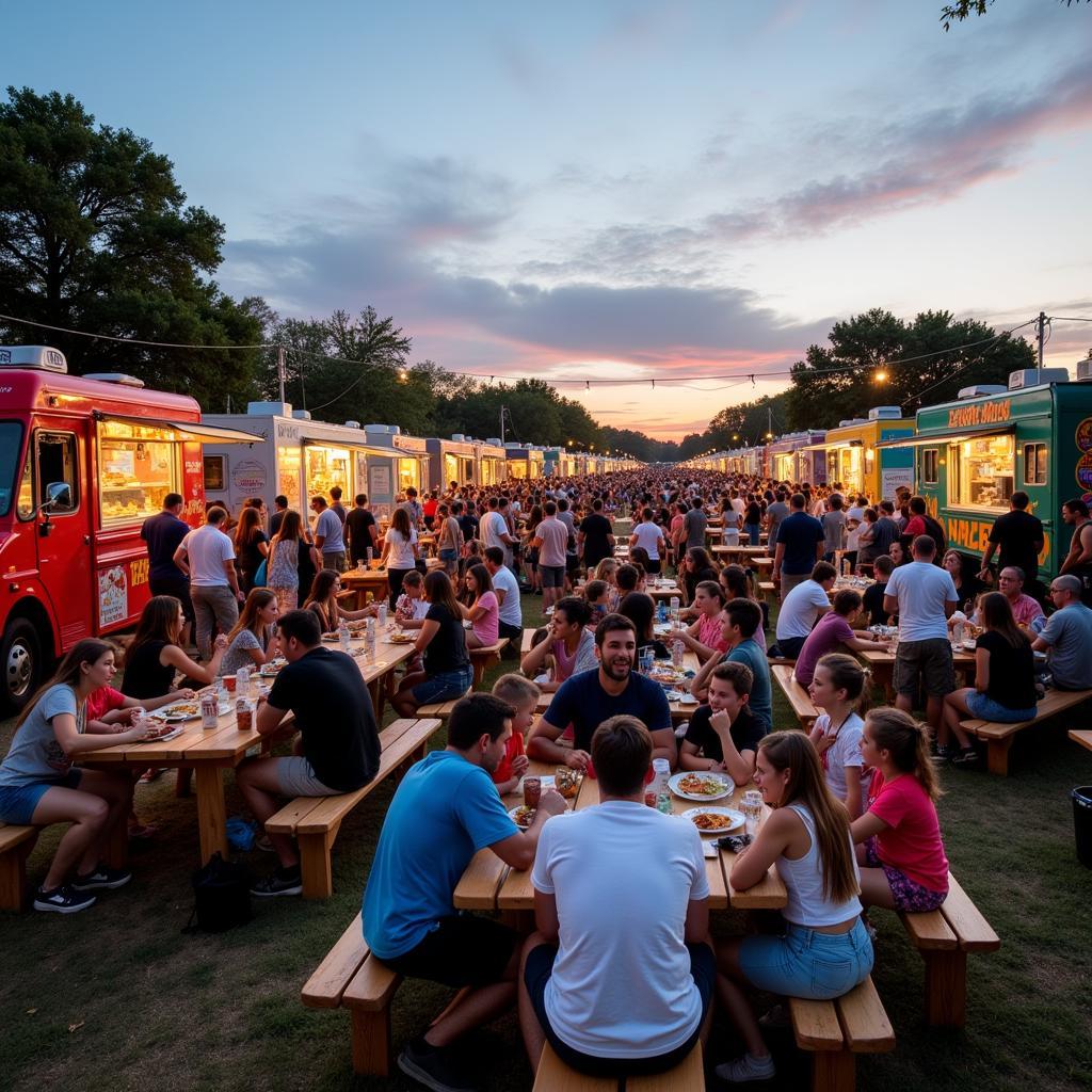 Frisco Food Truck Festival Diverse Cuisine