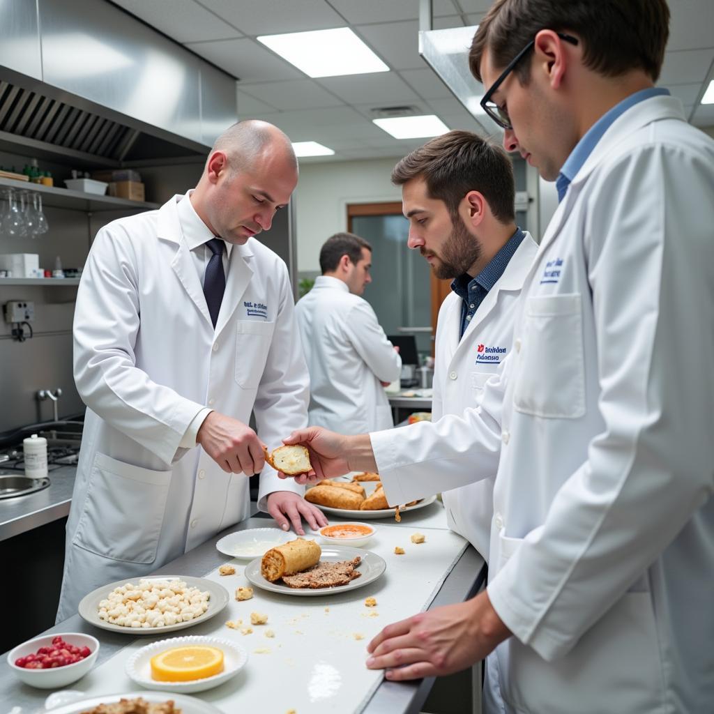 Food Scientists in a Research and Development Lab