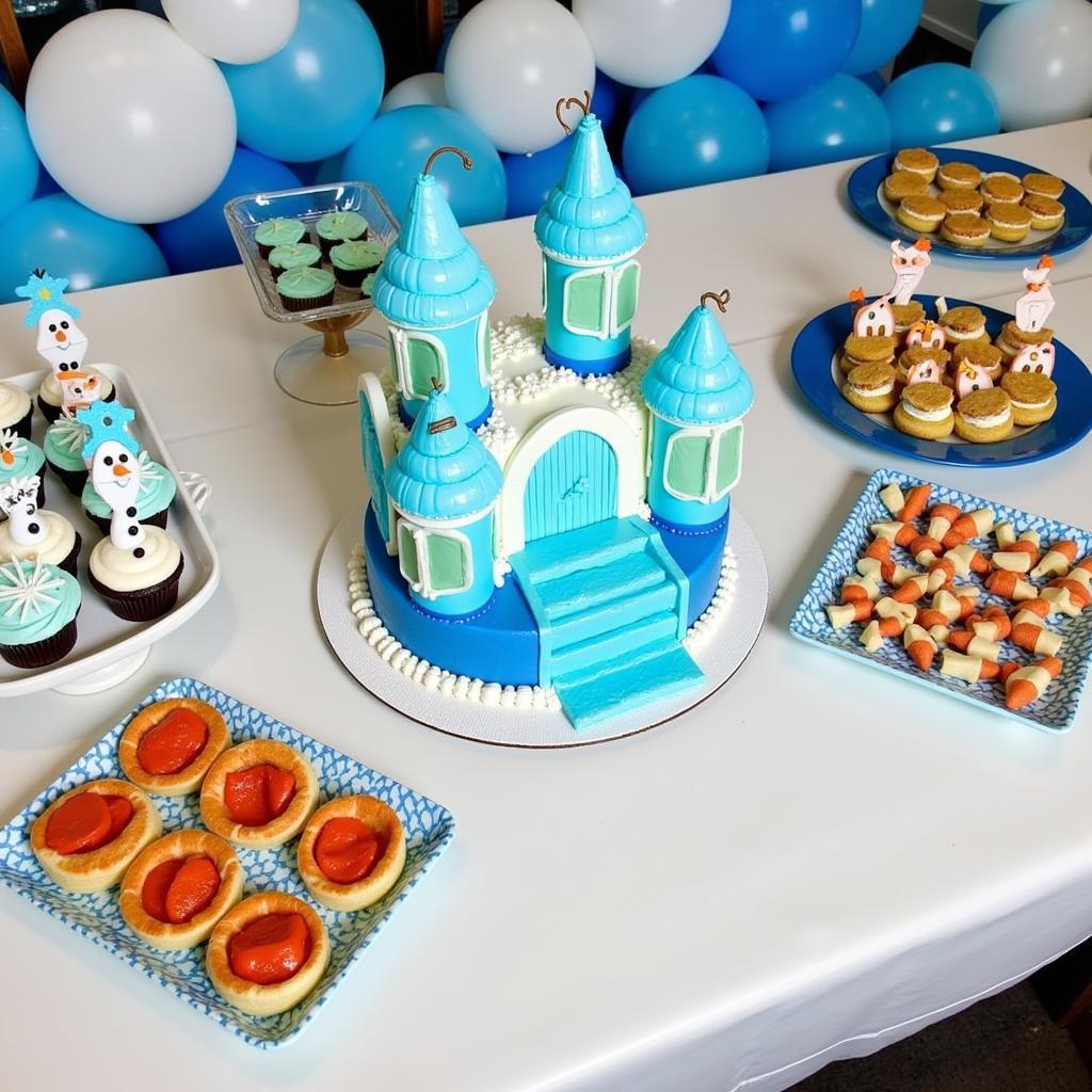 Frozen Themed Birthday Party Food Ideas