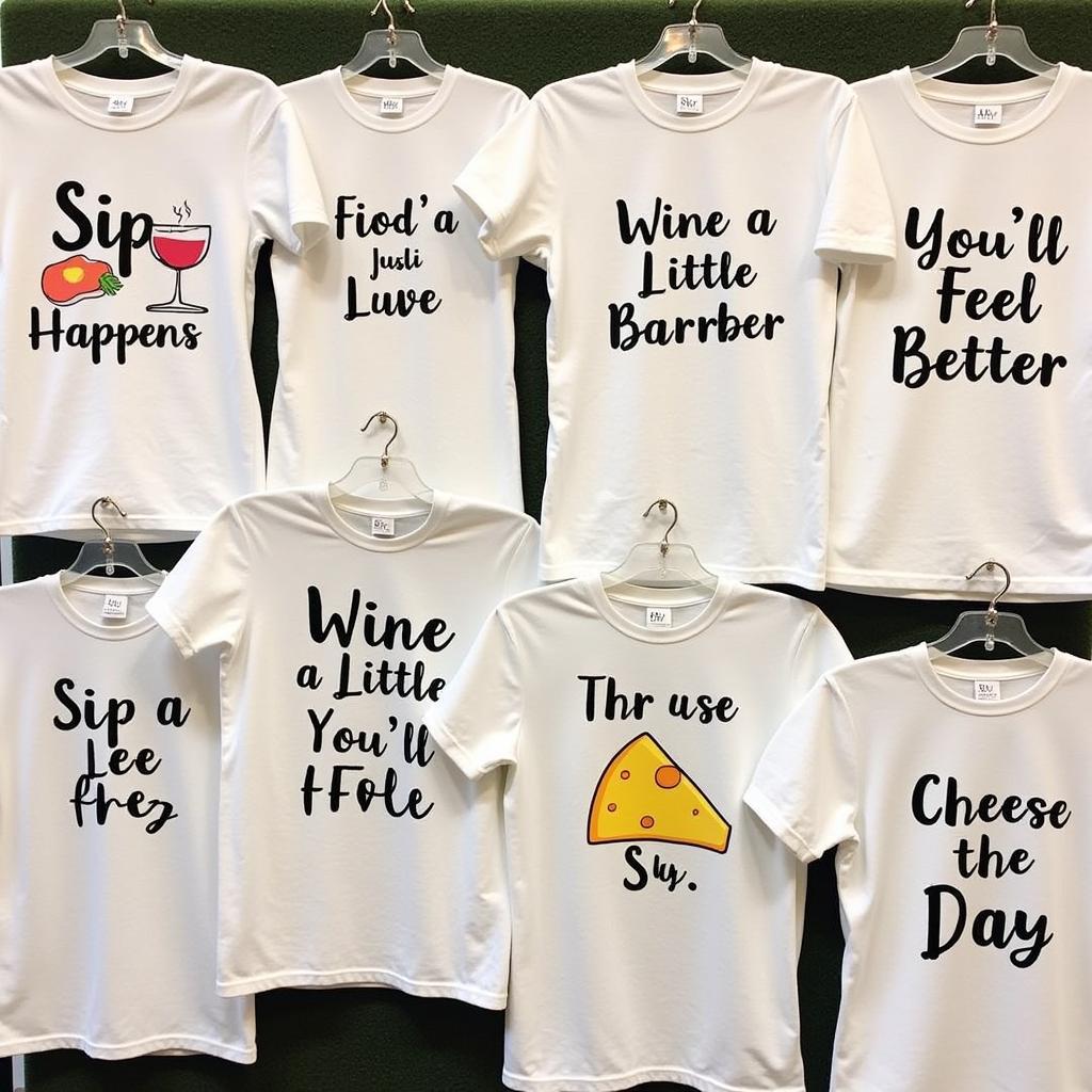 Humorous Food and Wine Festival Shirts