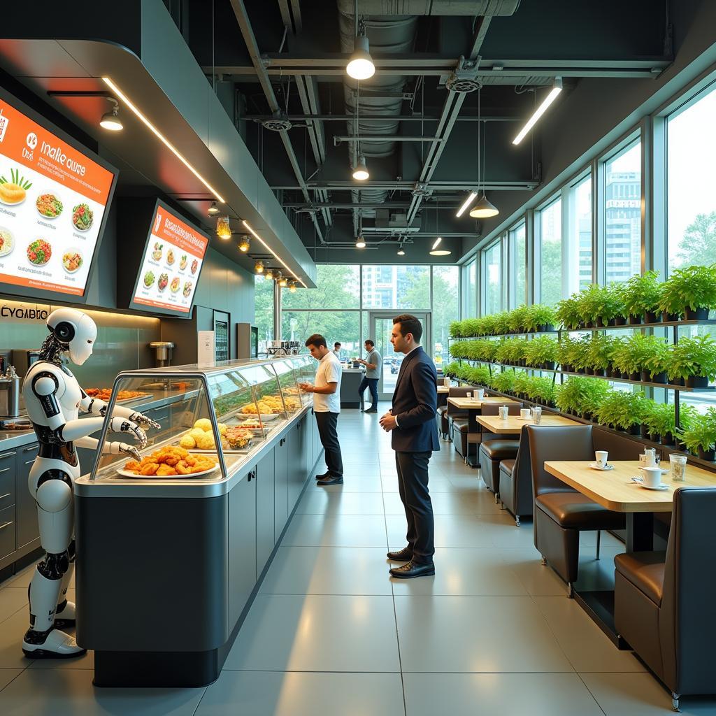 Future of Fast Food: Sustainability and Technology