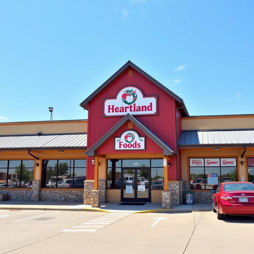 Gene's Heartland Foods Exterior in Ellsworth, Kansas