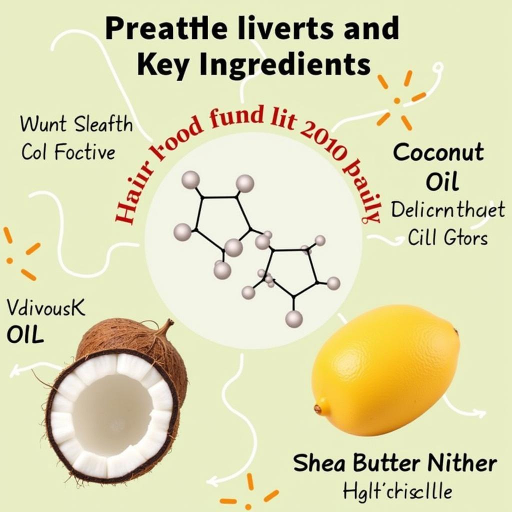 Microscopic View of Key Glowwa Hair Food Ingredients