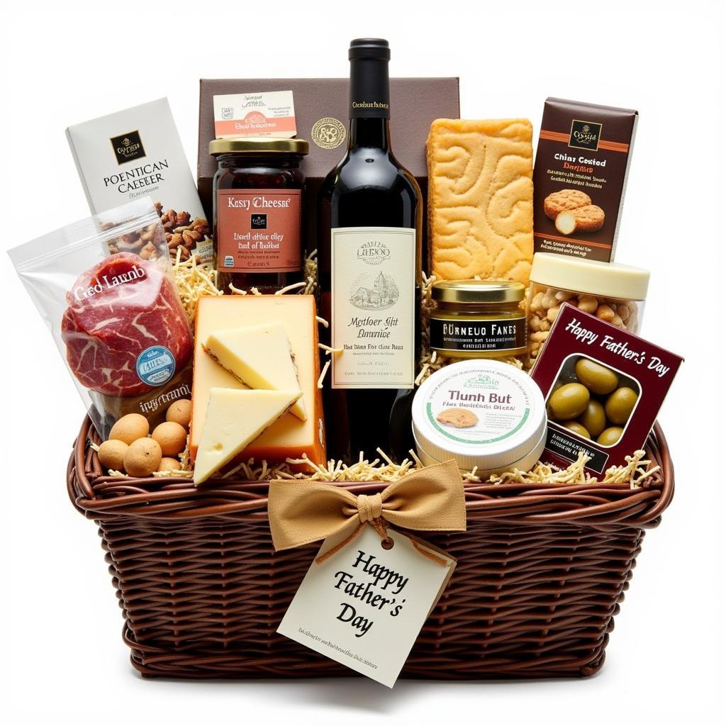 Gourmet Father's Day Food Basket