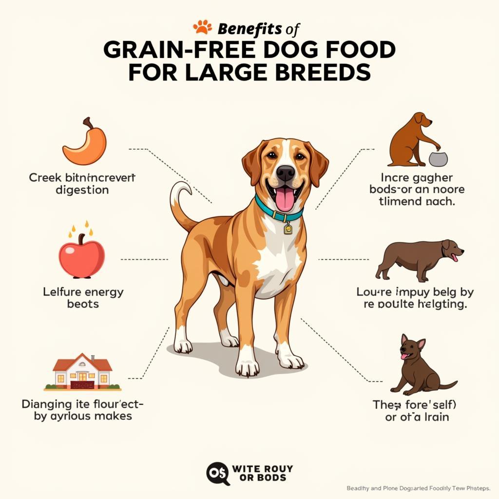 Benefits of Grain-Free Dog Food for Large Breeds