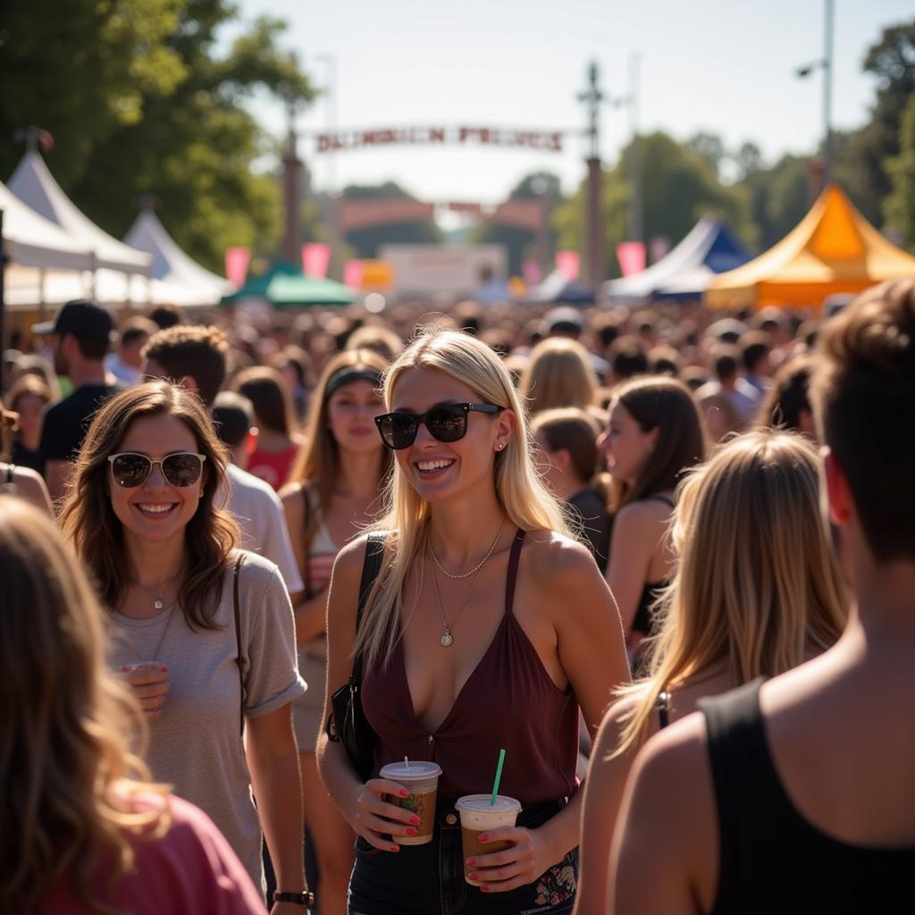 Grand Rapids Wine and Food Festival Crowd