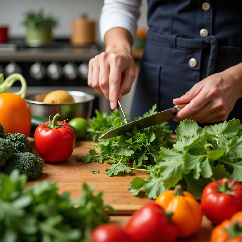 Cooking Fresh Greenfelds Vegetables