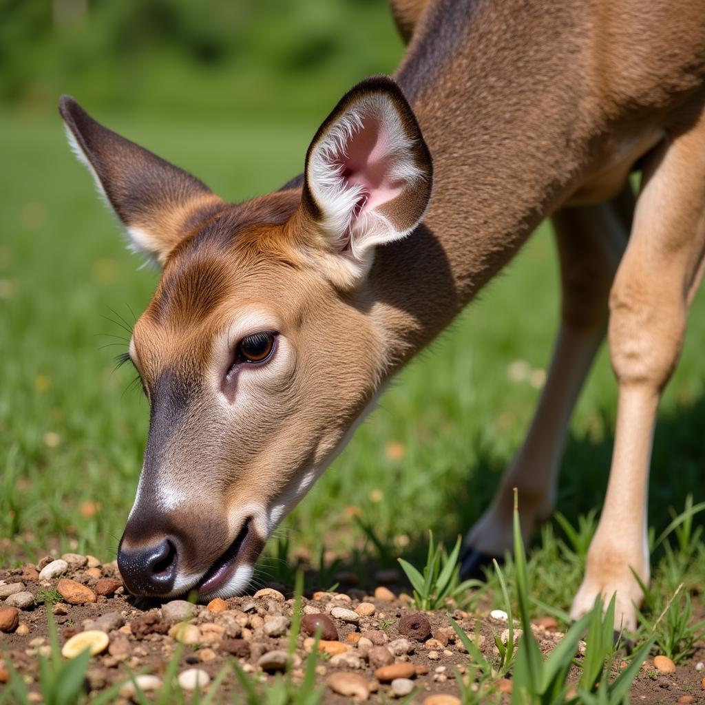 Healthy Deer in Food Plot