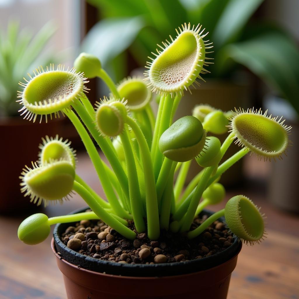 Healthy Venus Fly Trap in Pot