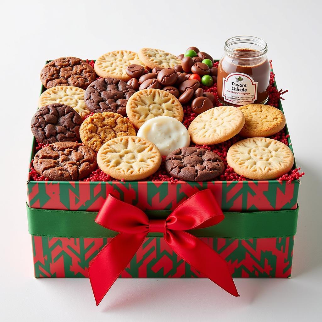 Holiday Themed Food Gift Box Under 