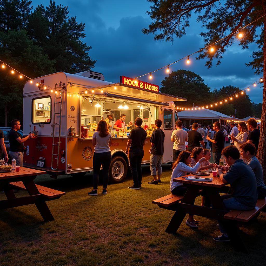 Hook and Ladder Food Truck Atmosphere