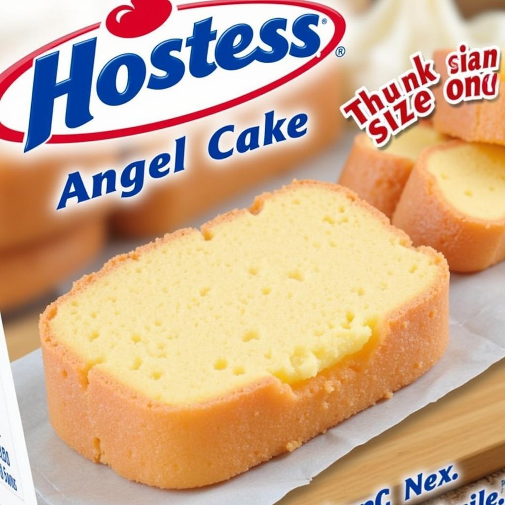 Hostess Angel Food Cake Packaging