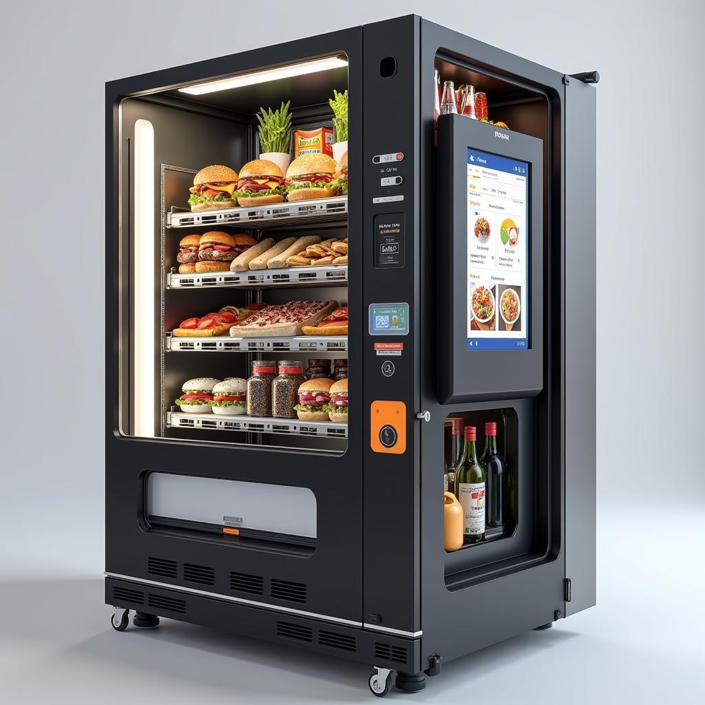 Advanced Technology in Hot Food Vending Machines