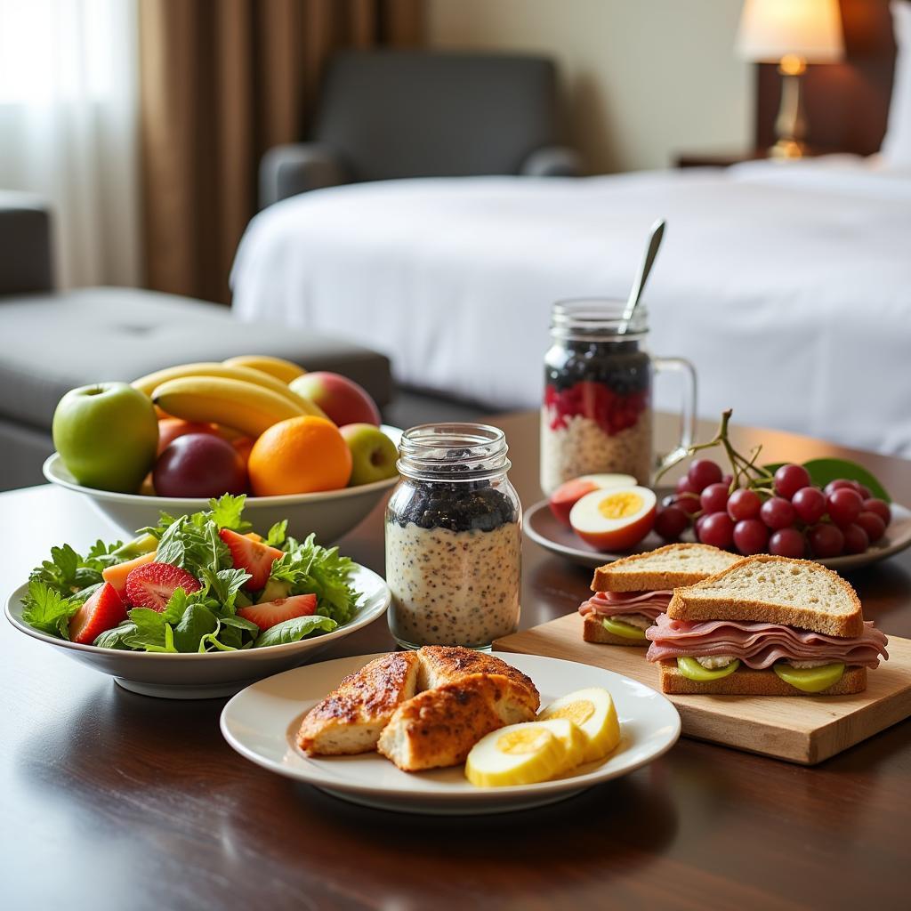 Hotel Room No-Cook Meal Ideas