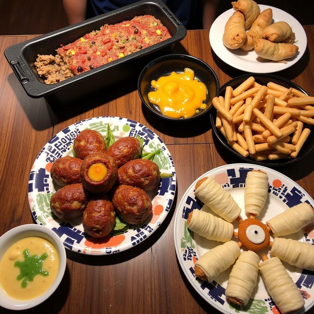 Monster-Themed Main Course Dishes for a Hotel Transylvania Party