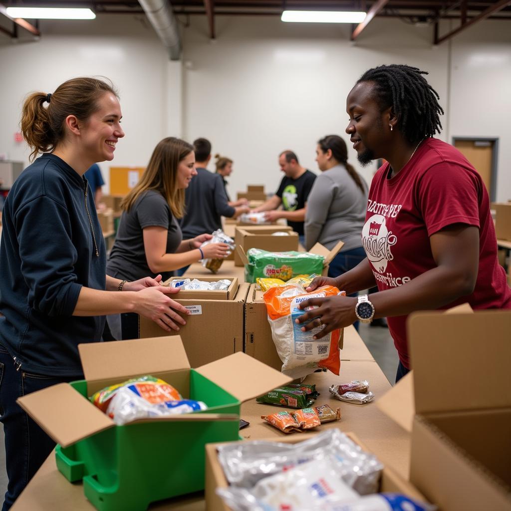 Houma Food Bank Volunteers