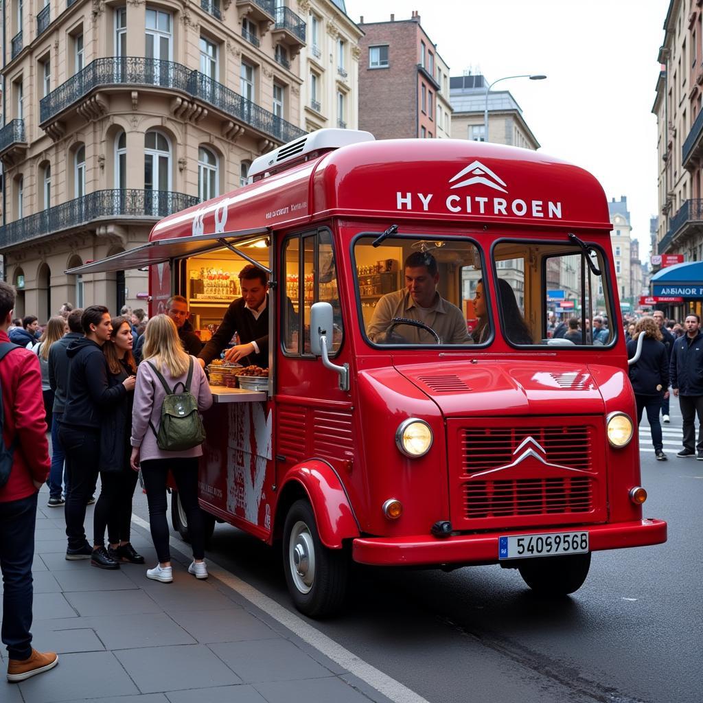 Hy Citroen Food Truck Exterior