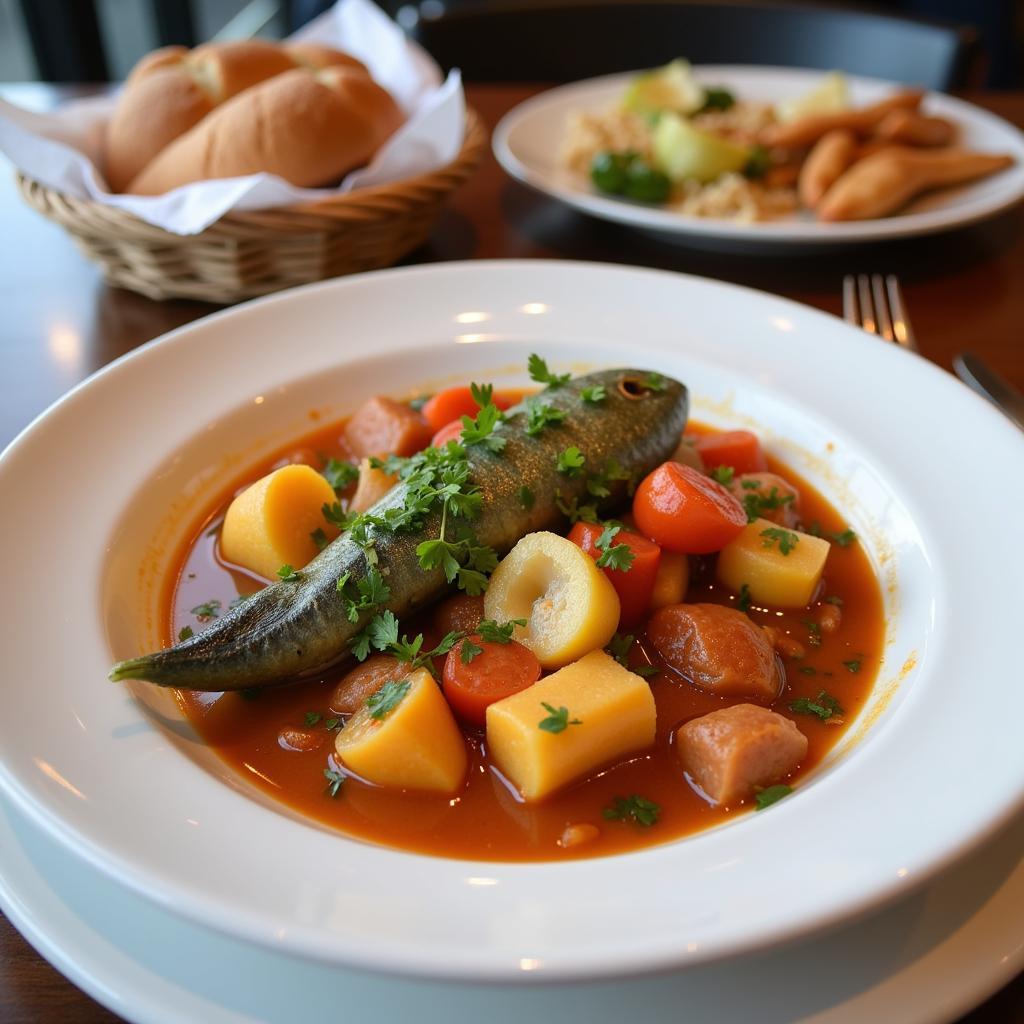 Icelandic Dishes at Keflavik Airport