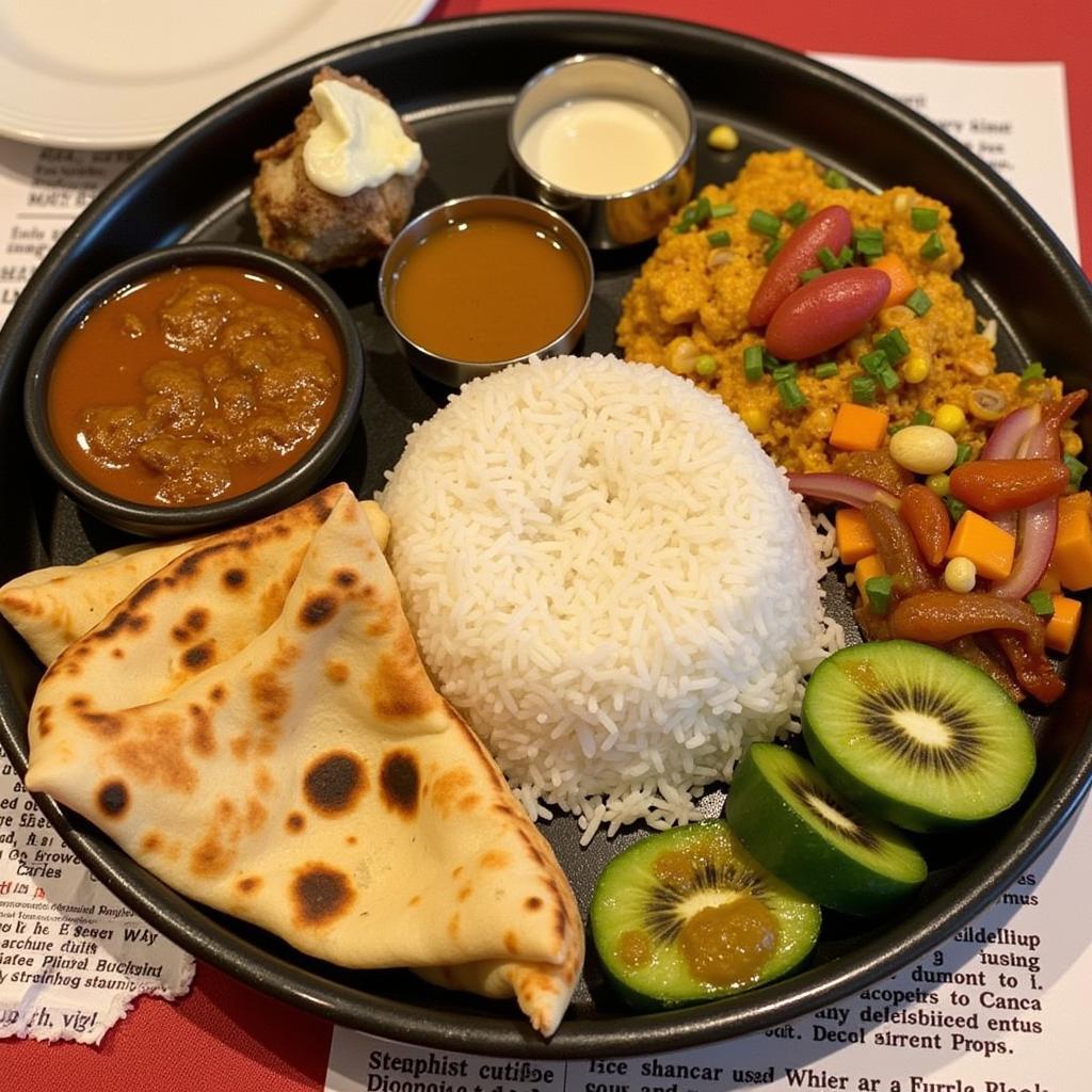 Indian Food Platter Pittsford NY