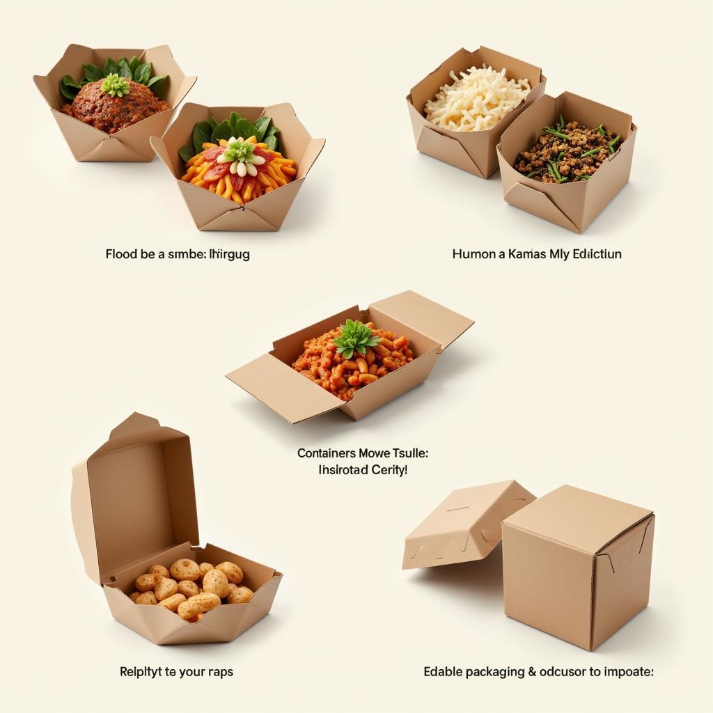 Innovative and Sustainable Designs for Chinese Food Packaging