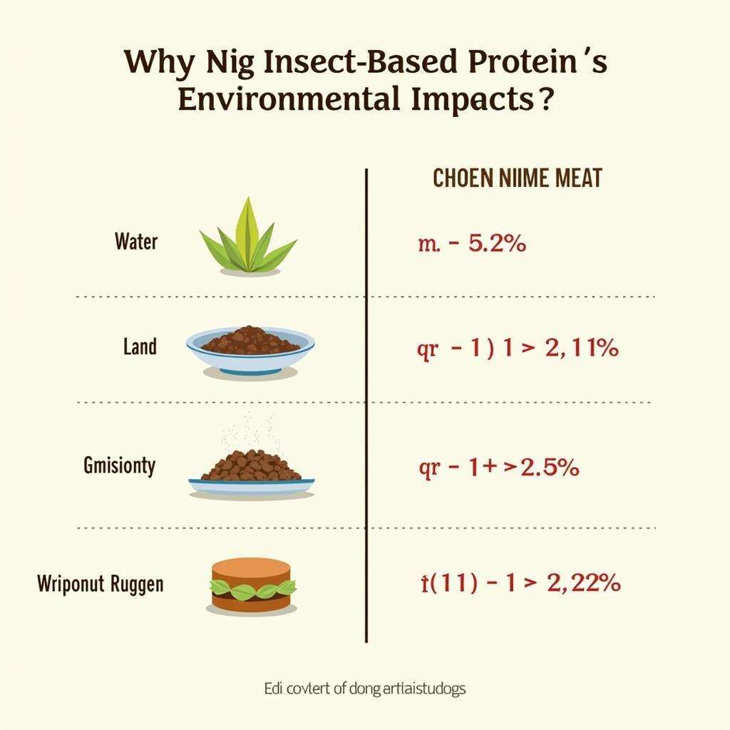 Insect-based dog food's reduced environmental impact