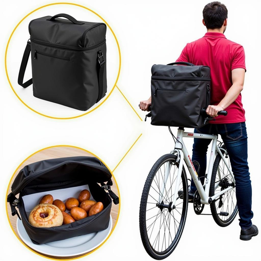 Insulated Bag for Food Delivery