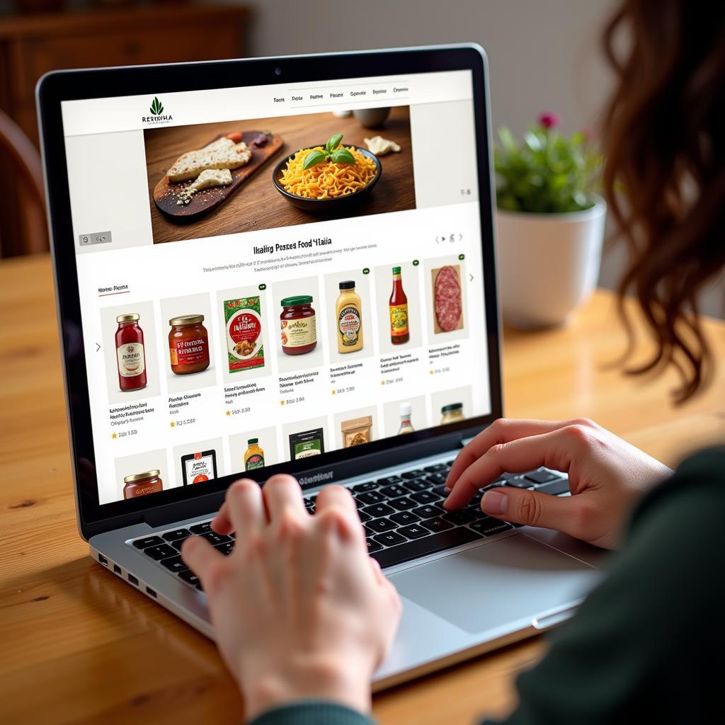 Shopping for Italian Food Online