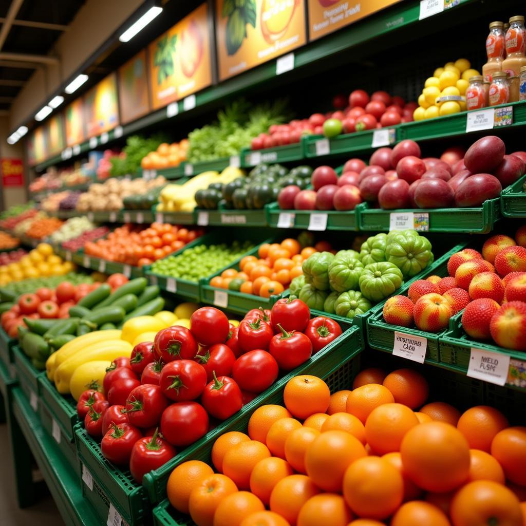 Fresh Produce at Jamboree Foods Oakley KS