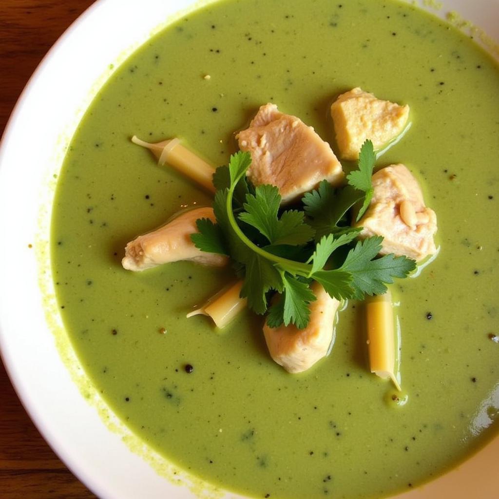 Janejira Thai Food Vero Beach's Delicious Green Curry